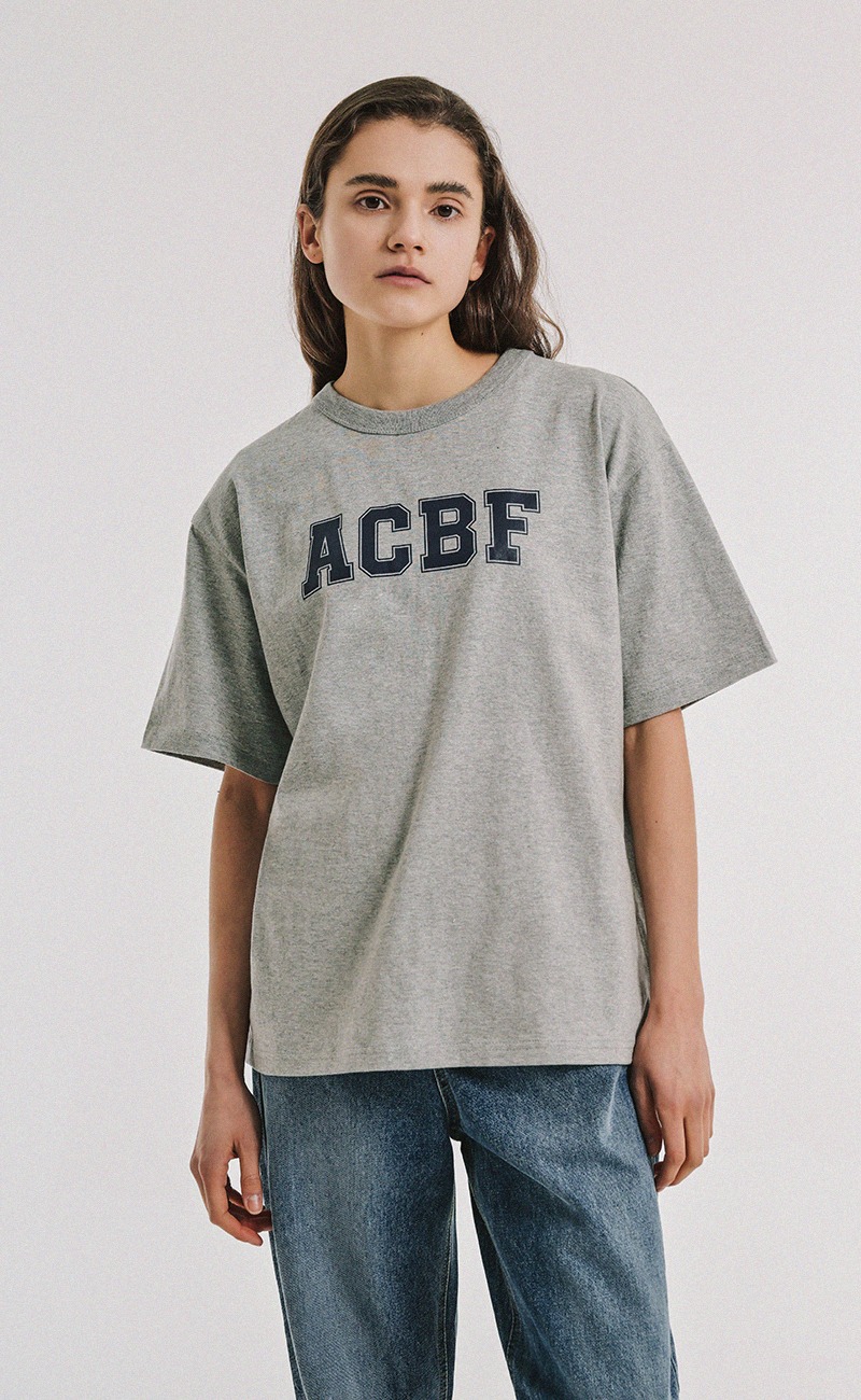 볼디 ACBF 반소매 티셔츠 / gray