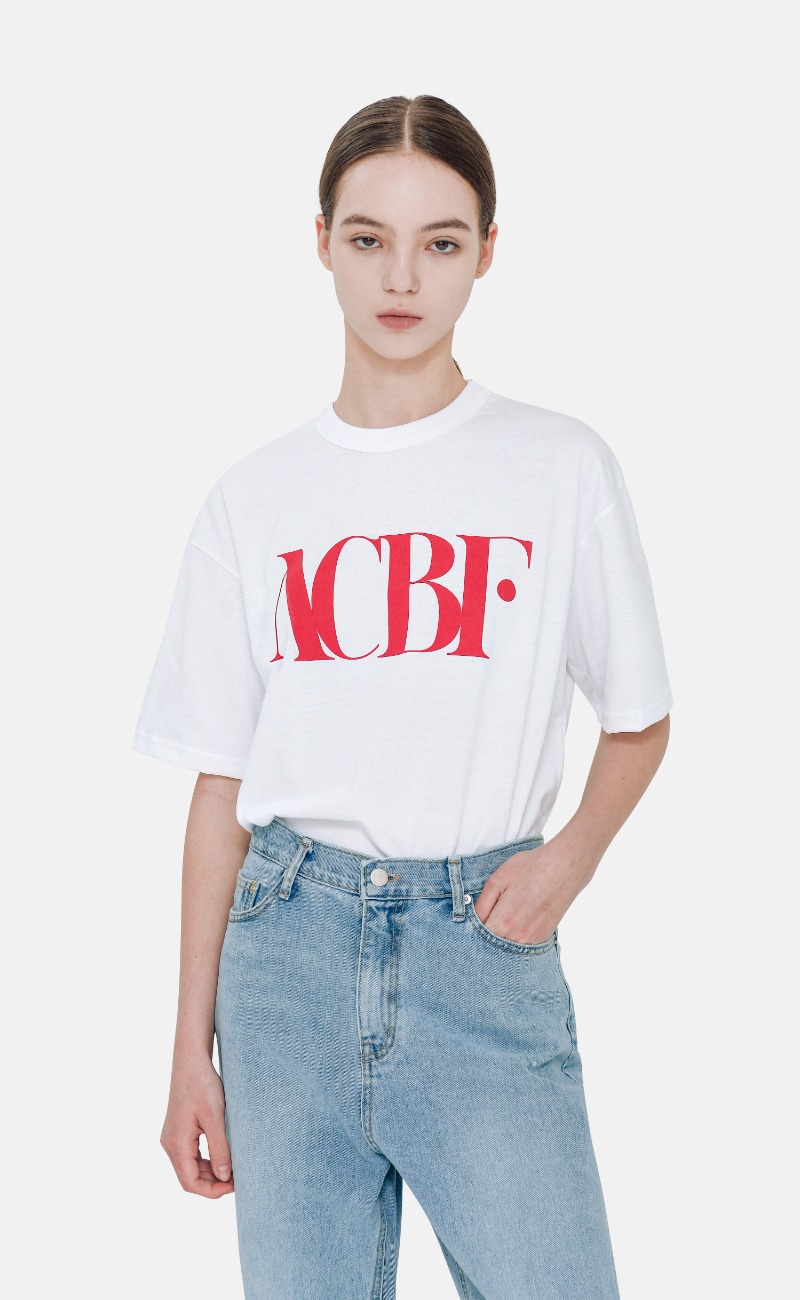 레드 ACBF 반소매 티셔츠 / 2color