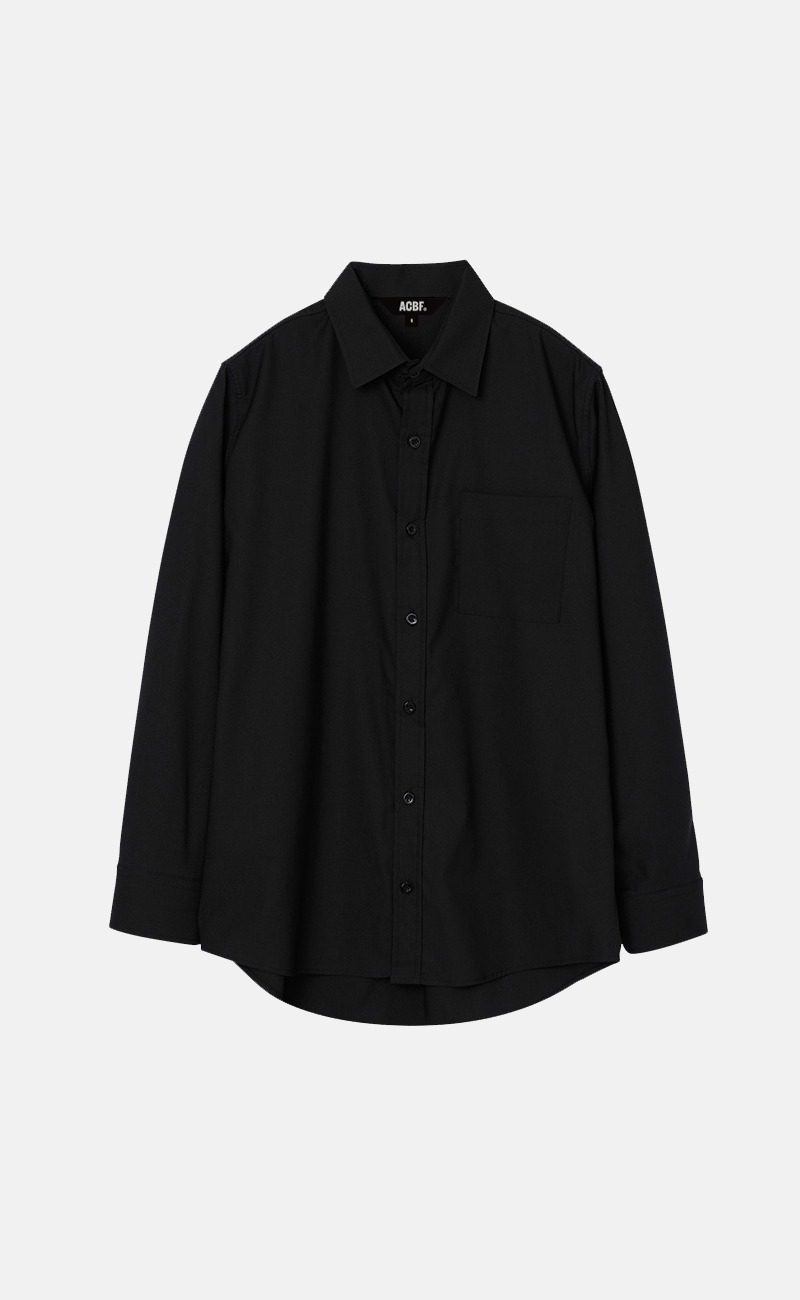 Basic Y-shirt / black